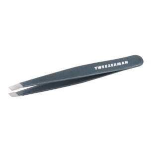 Blue Stone Slant Tweezer